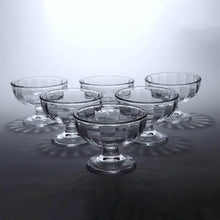 Premium Glass Ice Cream Dessert Bowl 6 Pc Set - dailyneed.life