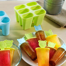 Plastic 6 Grid / Compartment sicle Ice Cream Mold (1 Pc) - dailyneed.life