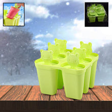 Plastic 6 Grid / Compartment sicle Ice Cream Mold (1 Pc) - dailyneed.life