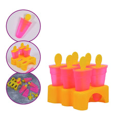 Kulfi Maker Moulds Set Plastic Homemade Kulfi Mould 6pcs Set For Freezer Use - dailyneed.life