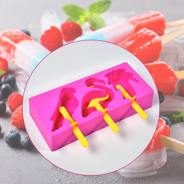 Fancy Ice Candy Mould Maker - Food-Grade Reusable sicle Molds, Ice Cream and Kulfi Sticks for All Ages - dailyneed.life