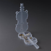 Violin Shape Plastic Storage Box (1 Pc) - dailyneed.life