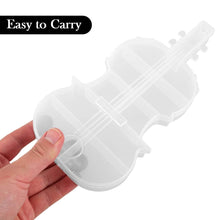 Violin Shape Plastic Storage Box (1 Pc) - dailyneed.life