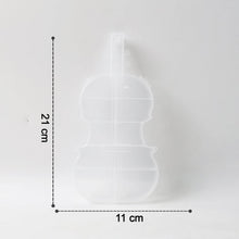 Violin Shape Plastic Storage Box (1 Pc) - dailyneed.life