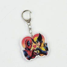Stylish Acrylic Cartoon Character Keychain with Metal Clip (1 Pc) - dailyneed.life