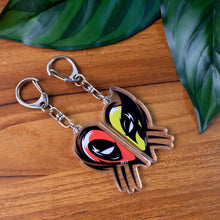 2-in-1 Best Friends Matching Acrylic Breakable Keychain - dailyneed.life