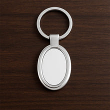 Elegant Oval Shape Metal Keychain for Personal Use - dailyneed.life