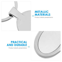 Elegant Oval Shape Metal Keychain for Personal Use - dailyneed.life