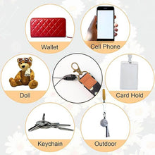 Floral Print Neck Lanyard Strap with Clip Hook & Mobile String (1 Pc) - dailyneed.life