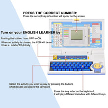 English Learner Educational Laptop Toy – 20 Learning Activities - dailyneed.life