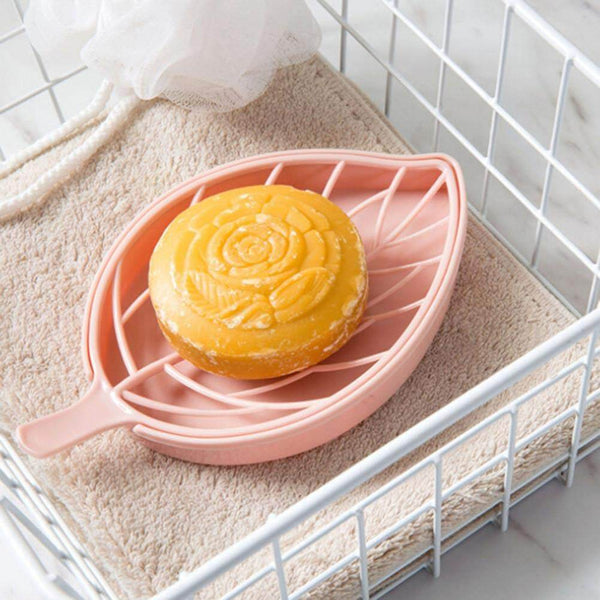 Leaf Shape Dish Bathroom Soap Holder ,Sabudani - dailyneed.life