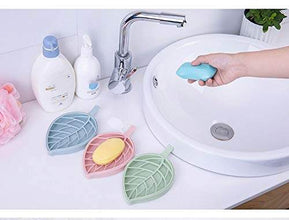 Leaf Shape Dish Bathroom Soap Holder ,Sabudani - dailyneed.life