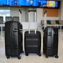 Mix Color Hard-Shell Luggage Trolley 4-Pc (set) - dailyneed.life