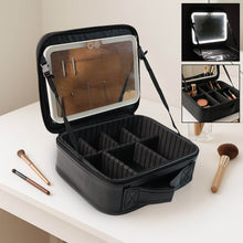 Black Premium LED Light Makeup Organizer Box (1 Pc) - dailyneed.life