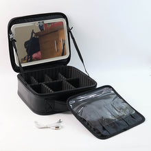 Black Premium LED Light Makeup Organizer Box (1 Pc) - dailyneed.life