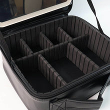 Black Premium LED Light Makeup Organizer Box (1 Pc) - dailyneed.life