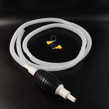 Fuel Transfer Pump Hose with Hand Pump and 2 Hose Clamps - dailyneed.life