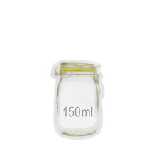 Reusable Airtight Seal Plastic Food Storage Mason Jar Zipper (150ml) - dailyneed.life