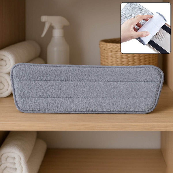 High-Quality 40x13 cm Reusable Flat Mop Microfiber Cleaning Pad Refill (1 Pc) - dailyneed.life