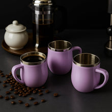 Apex Chit-Chat Double Wall Stainless Steel Mug Set (6Pc/200ml) Approx - dailyneed.life