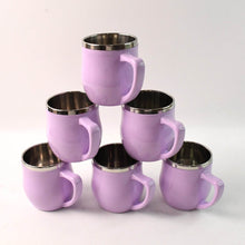 Apex Chit-Chat Double Wall Stainless Steel Mug Set (6Pc/200ml) Approx - dailyneed.life