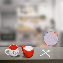 King & Queen Printed Couple Matching Coffee / Tea Plastic Coffee Mug (300ml Set of 2) - dailyneed.life