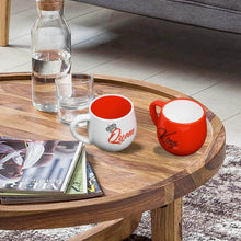 King & Queen Printed Couple Matching Coffee / Tea Plastic Coffee Mug (300ml Set of 2) - dailyneed.life