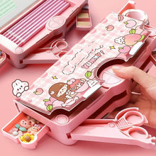 Multifunctional Cartoon Pencil Box (1 Pc) - dailyneed.life