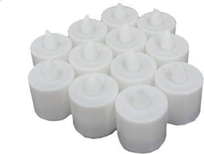 Festival Decorative - LED Tealight Candles, Diwali (White, 24 Pcs) - dailyneed.life