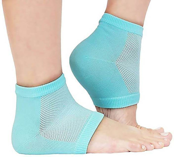 Heel Pain Relief Silicone Gel Heel Socks (Multicolor) - dailyneed.life