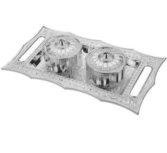 Multipurpose Decorative Multi Storage Mukhwas Dani / Serving Tray - dailyneed.life