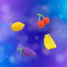 Mini Cute Vegetables and Fruits Erasers or Pencil Rubbers for Kids, 1 Set Fancy & Stylish Colorful Erasers for Children, Eraser Set for Return Gift, Birthday Party, School Prize, 3D Erasers (4 pc Set) - dailyneed.life