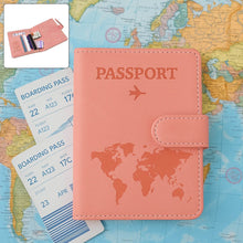Premium World Map Design Travel Passport Holder & Wallet (15x11cm / 1 Pc) - dailyneed.life