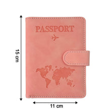 Premium World Map Design Travel Passport Holder & Wallet (15x11cm / 1 Pc) - dailyneed.life