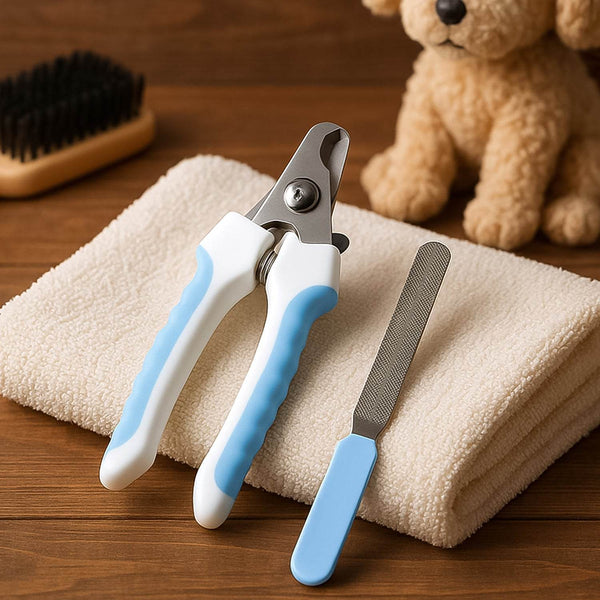 Pet Nail Clipper and Nail File Grooming Kit for Dogs and Cats (Mix Color / 2 Pc) - dailyneed.life