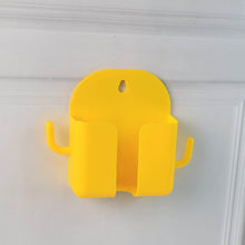 1 Pc Wallmount Mobile Stand With Hook for and stuffs purposes. (Mix Color / 1 Pc) - dailyneed.life