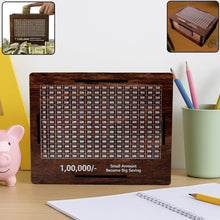 Wooden Money / Piggy Bank, Money Box (1 Pc / Pen Not Included) - dailyneed.life