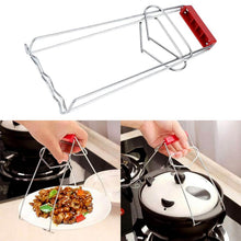 Heavy-Duty Stainless Steel Kitchen Dish Plate Bowl Vessel Gripper Tong (1 Pc) - dailyneed.life