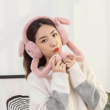 Cute Jumping Rabbit Ear Plush Winter Earmuffs (1 Pc) - dailyneed.life