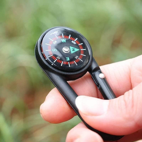 Clip Snap Hook Mini Compass (1 Pc / Mix Design) - dailyneed.life