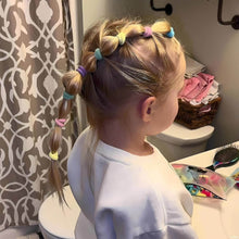 Colorful Soft Elastic Hair Bands Set for Kids & Girls (10 Pkt / 1 Set) - dailyneed.life