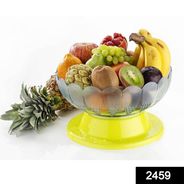 Absolute Plastic Round Revolving Fruit and Vegetable Bowl - dailyneed.life