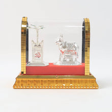 Decorative Kamdhenu Cow with Calf and Tulsi Plant Idol Set - dailyneed.life