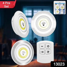 LED Light Under Closet Battery Powered Closet Wall Lamp with Remote Control Bedroom Kitchen Set of 3 LED Lights And 1 Remote Control (Battery Not Included) - dailyneed.life