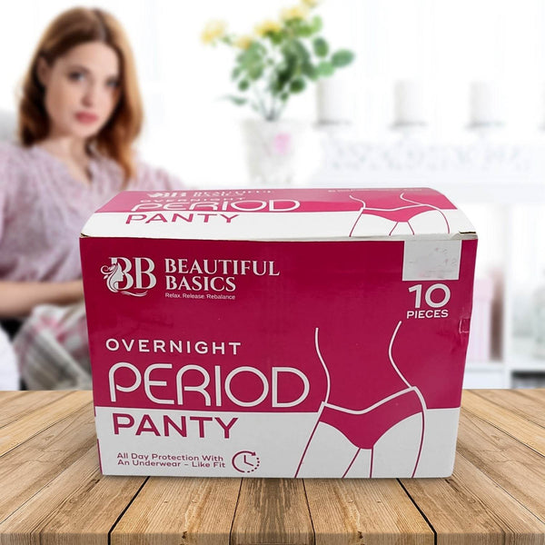 Women's Emergency Kit, Travel Kit- Includes Seamless Underwear, Pantyliner, Feminine Hygiene Sachet First Period Kit (10 Pcs) - dailyneed.life