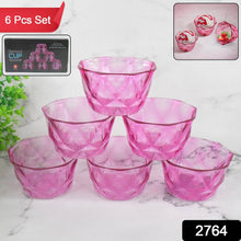6pc Diamond shape ice cream bowl set - dailyneed.life