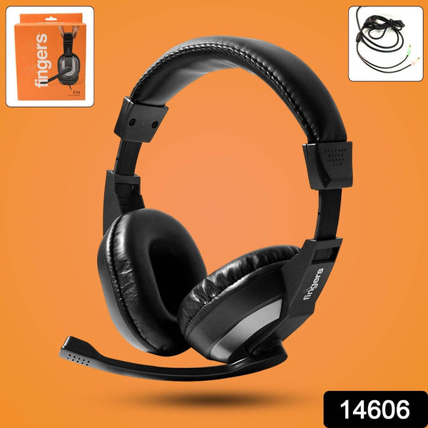 Wired Headset with Adjustable Headband & Noise-Isolating Mic Set - dailyneed.life