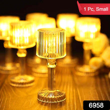 Mini Acrylic LED Desk Lamps Table Lamp Portable Crystal, Diwali (1 Pc / Small) - dailyneed.life