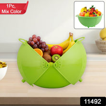 Apex Smart Basket 3in1 Multiuse Fruit And Vegetable Bowl (1 Pc / Mix Color) - dailyneed.life