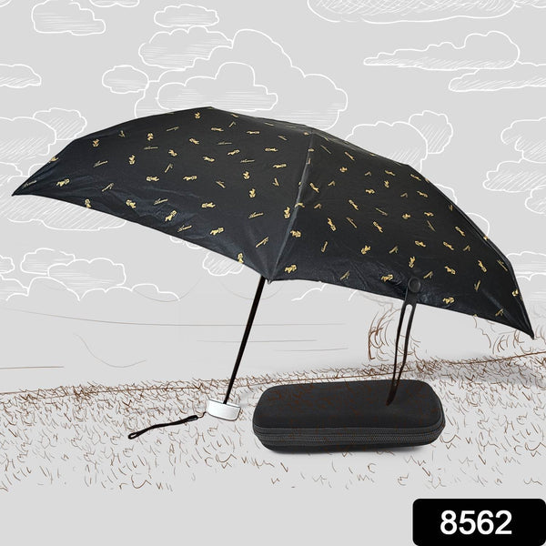 3-Fold Cute Umbrella – Sun & Rain Protection, UV Shield (1 Pc / With Zip Case) - dailyneed.life